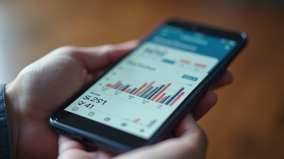 Close-up view of a smartphone showing social media engagement metrics