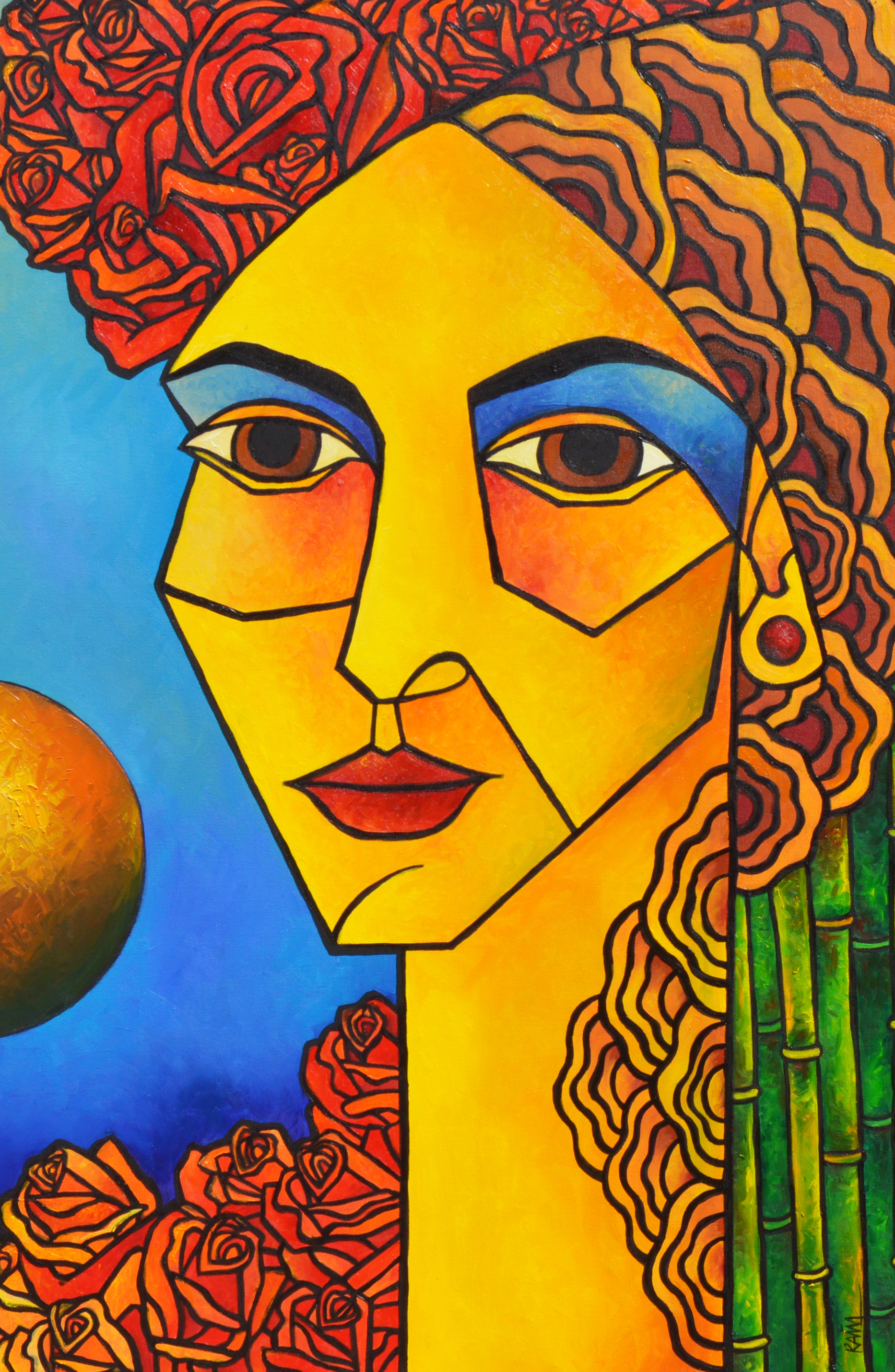 Oil on canvas