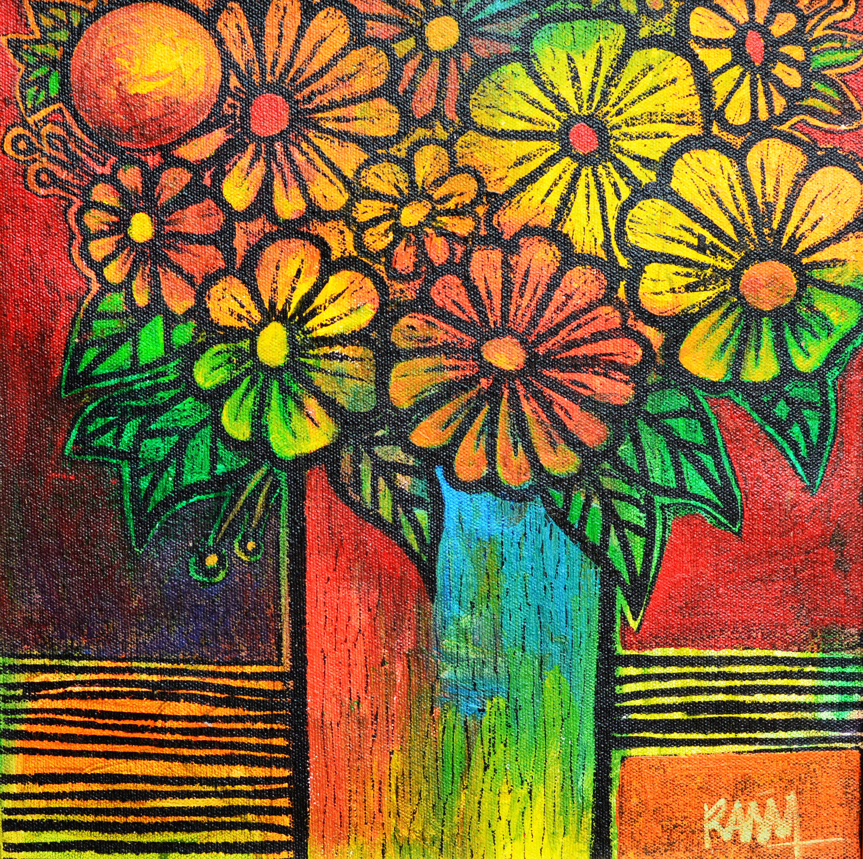 Oil on canvas