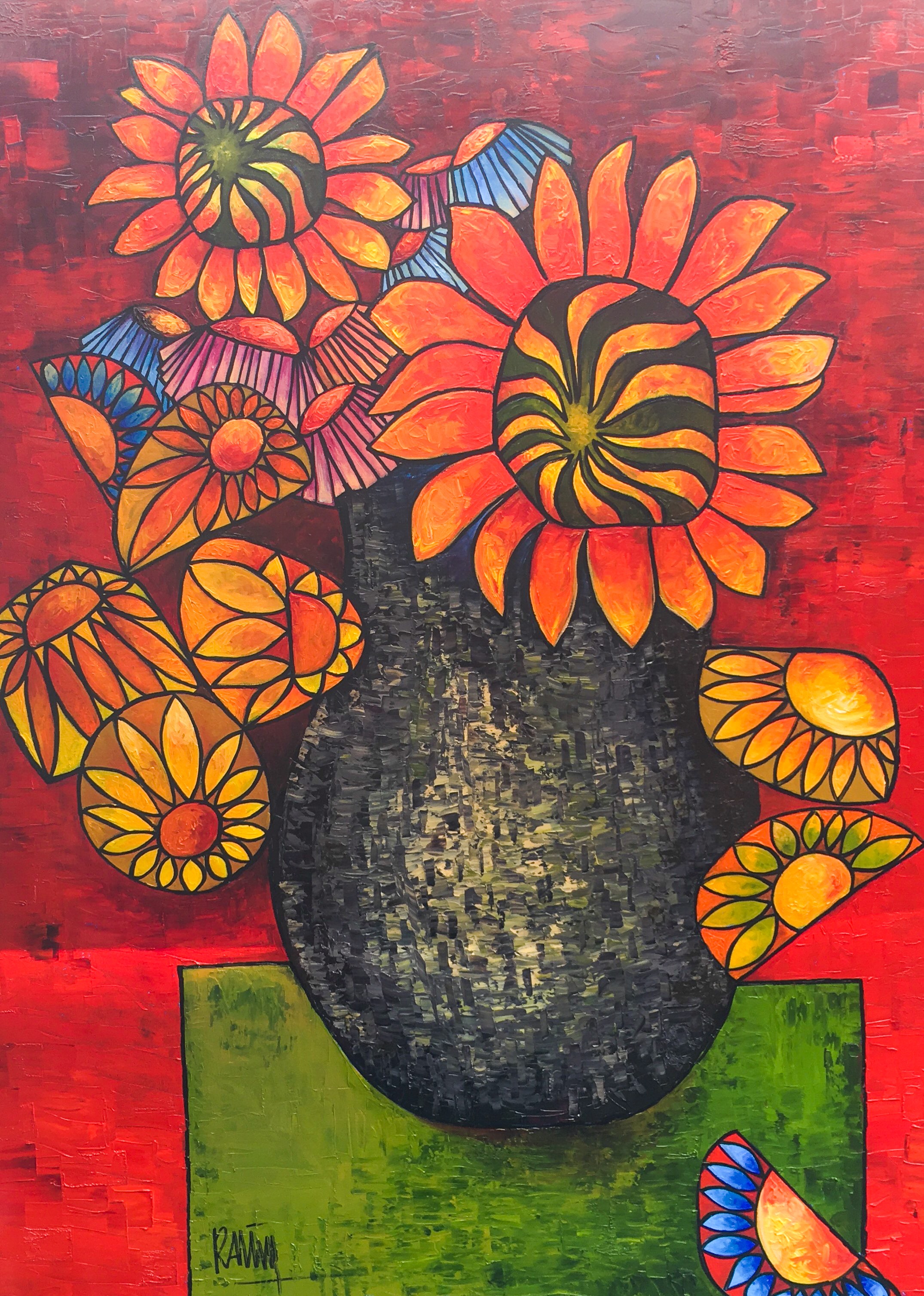 Oil on canvas