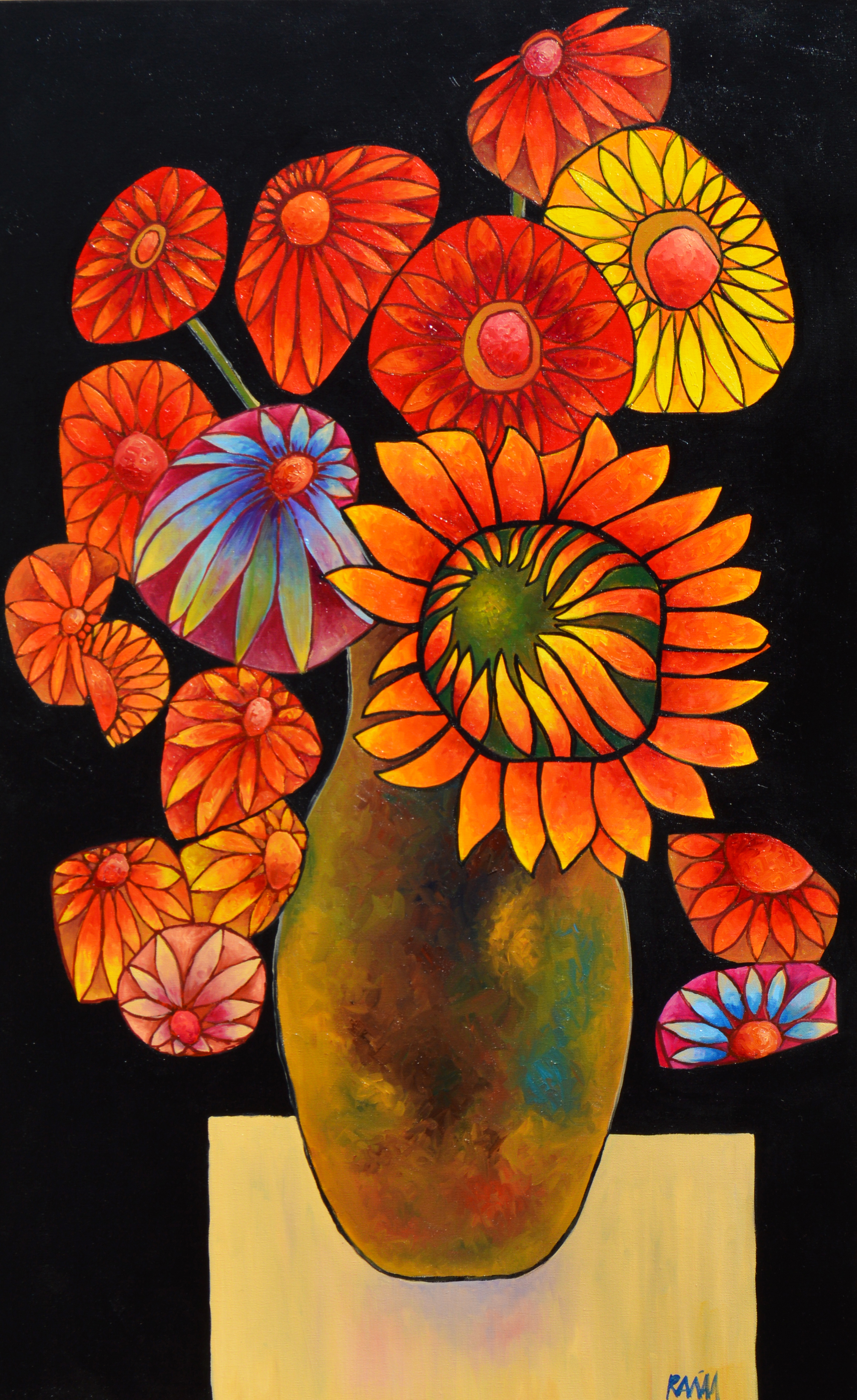 Oil on canvas