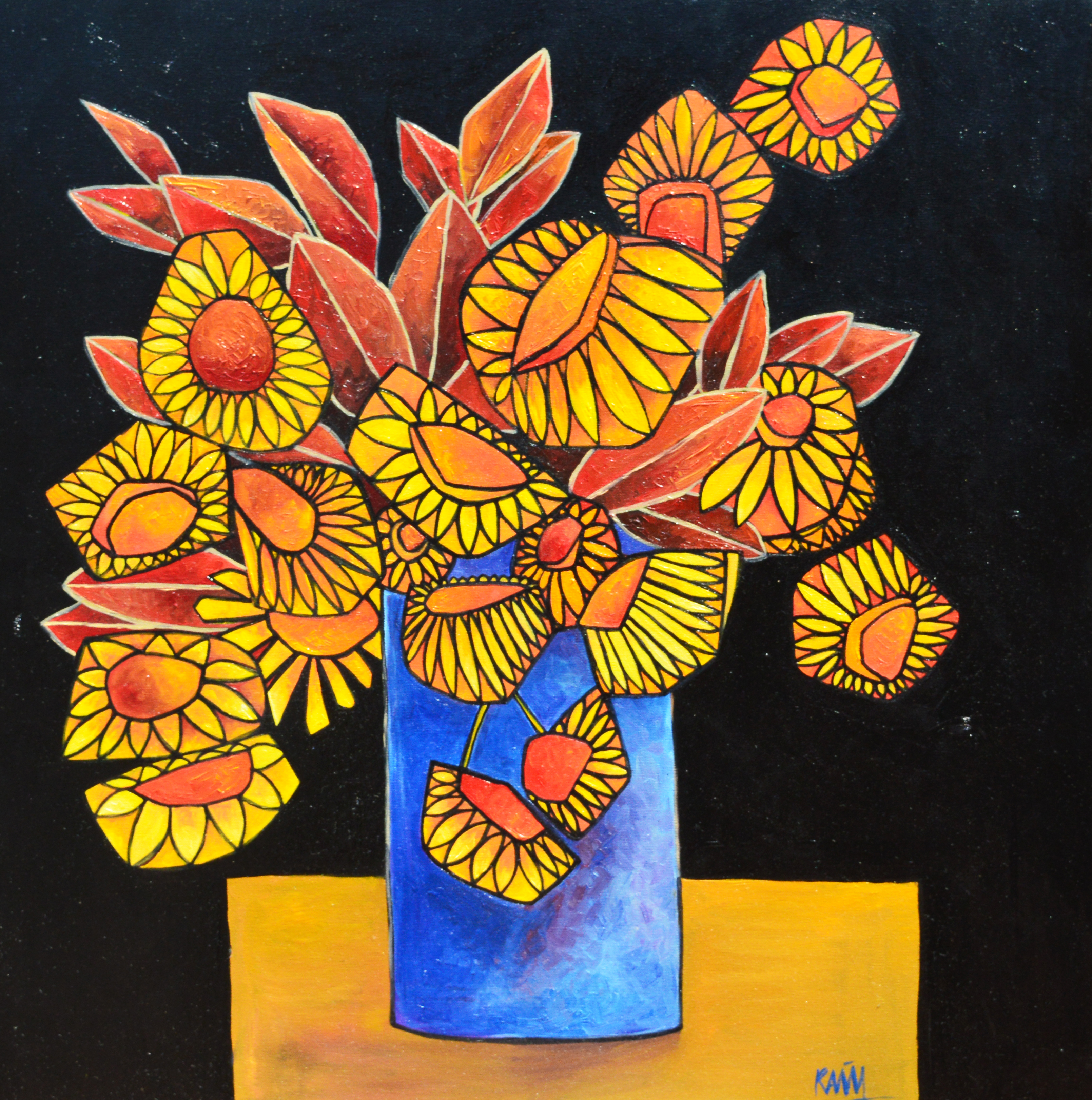 Oil on canvas