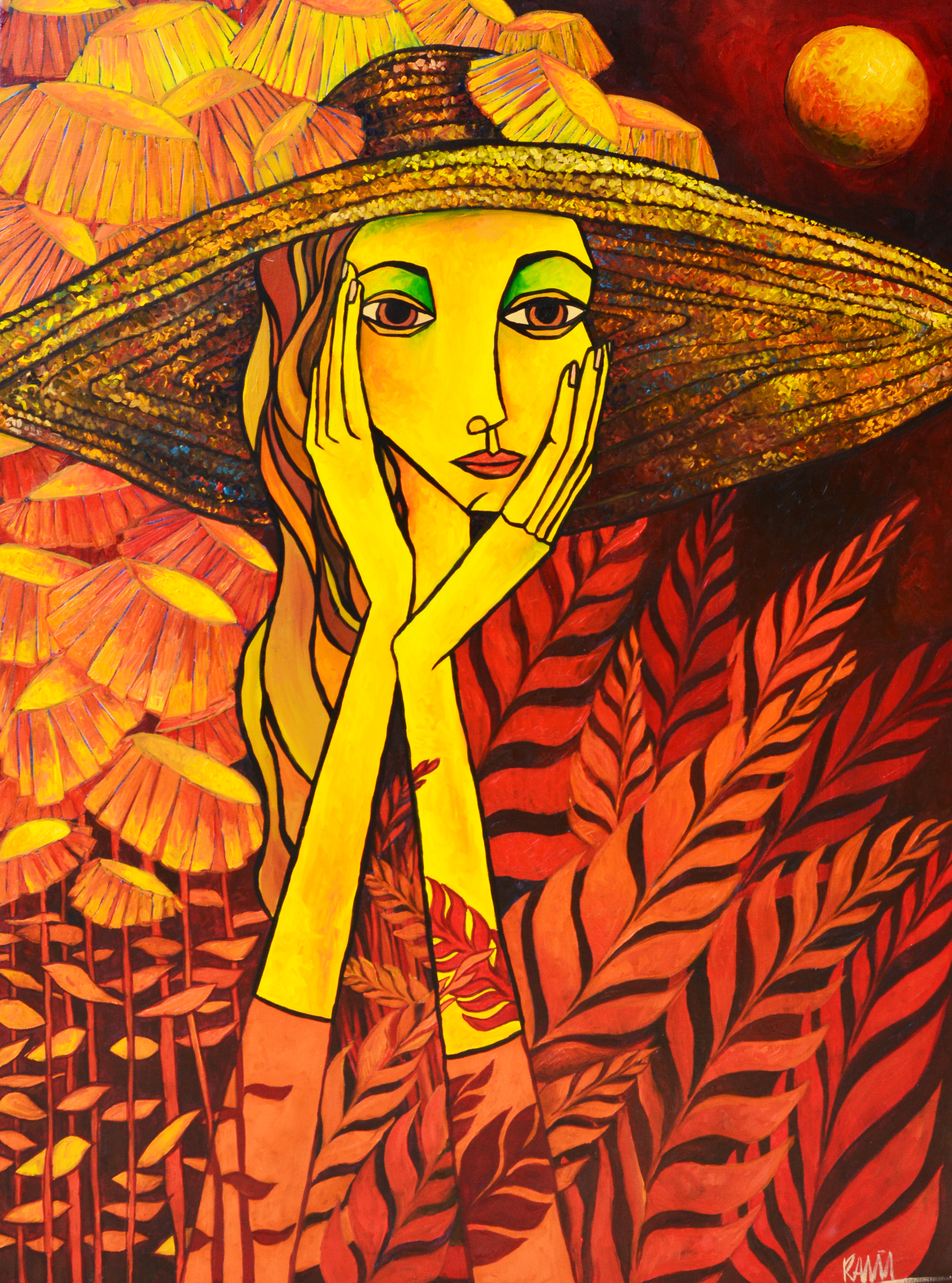 Oil on canvas