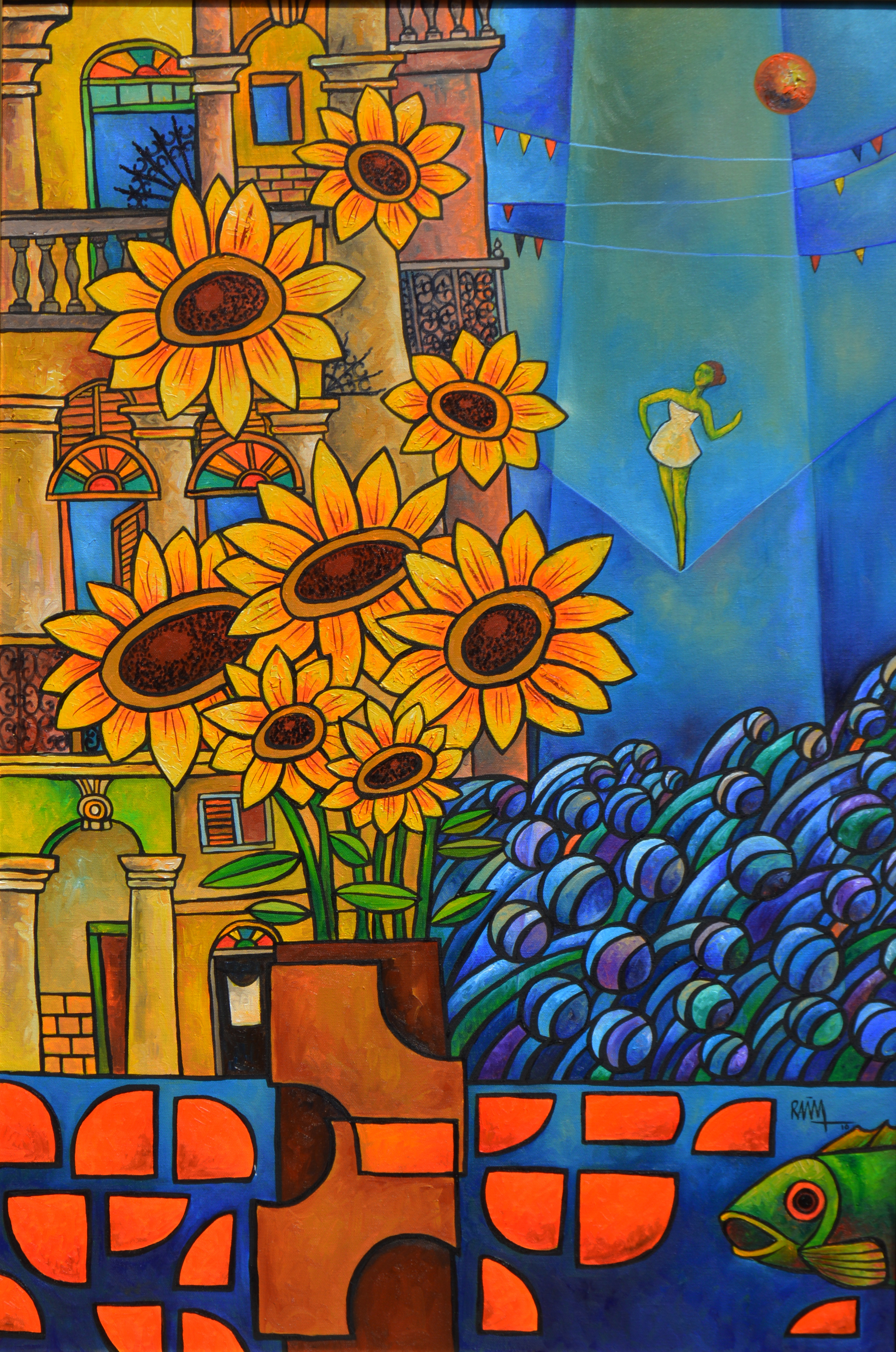 Oil on canvas