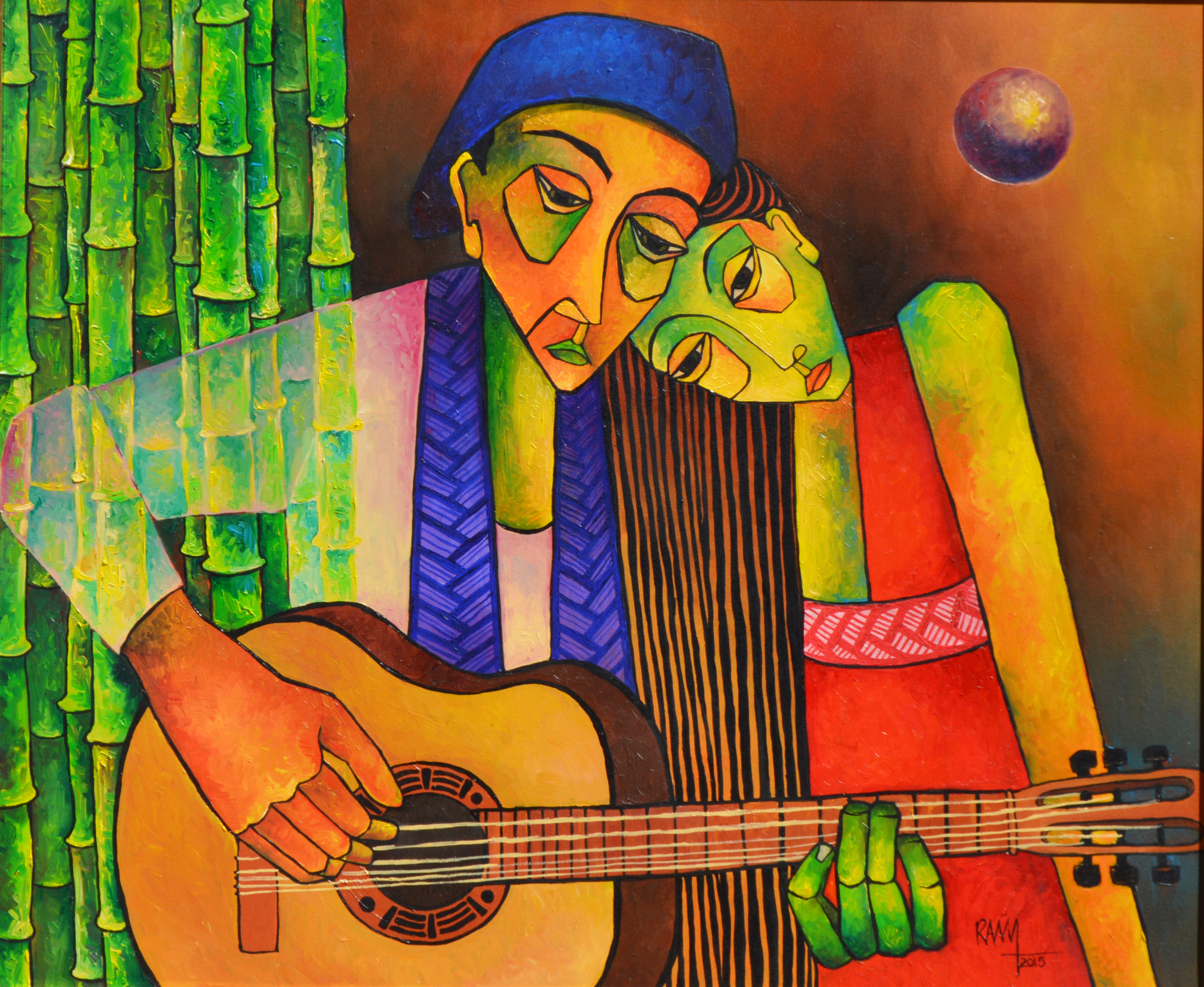 Oil on canvas