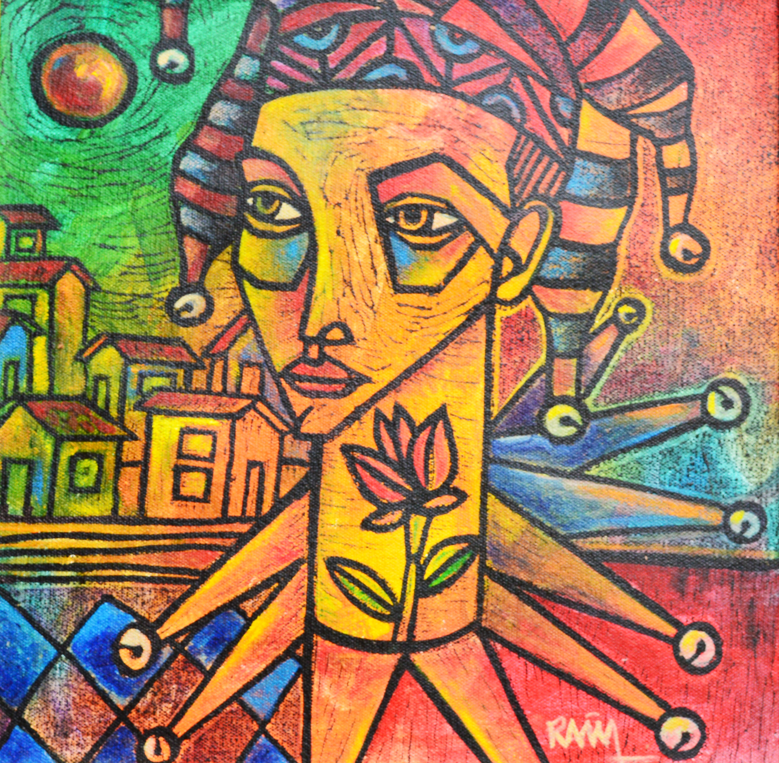 Oil on canvas