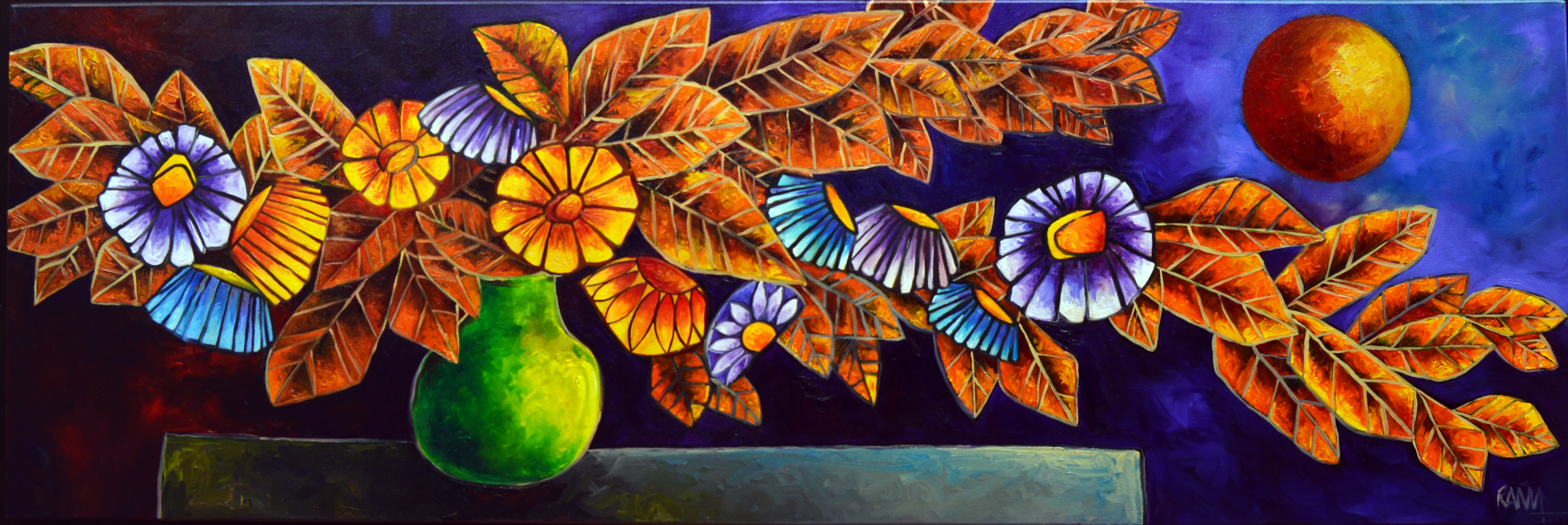 Oil on canvas
