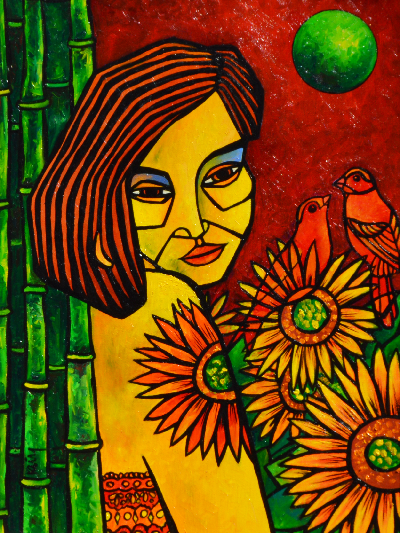 Oil on canvas