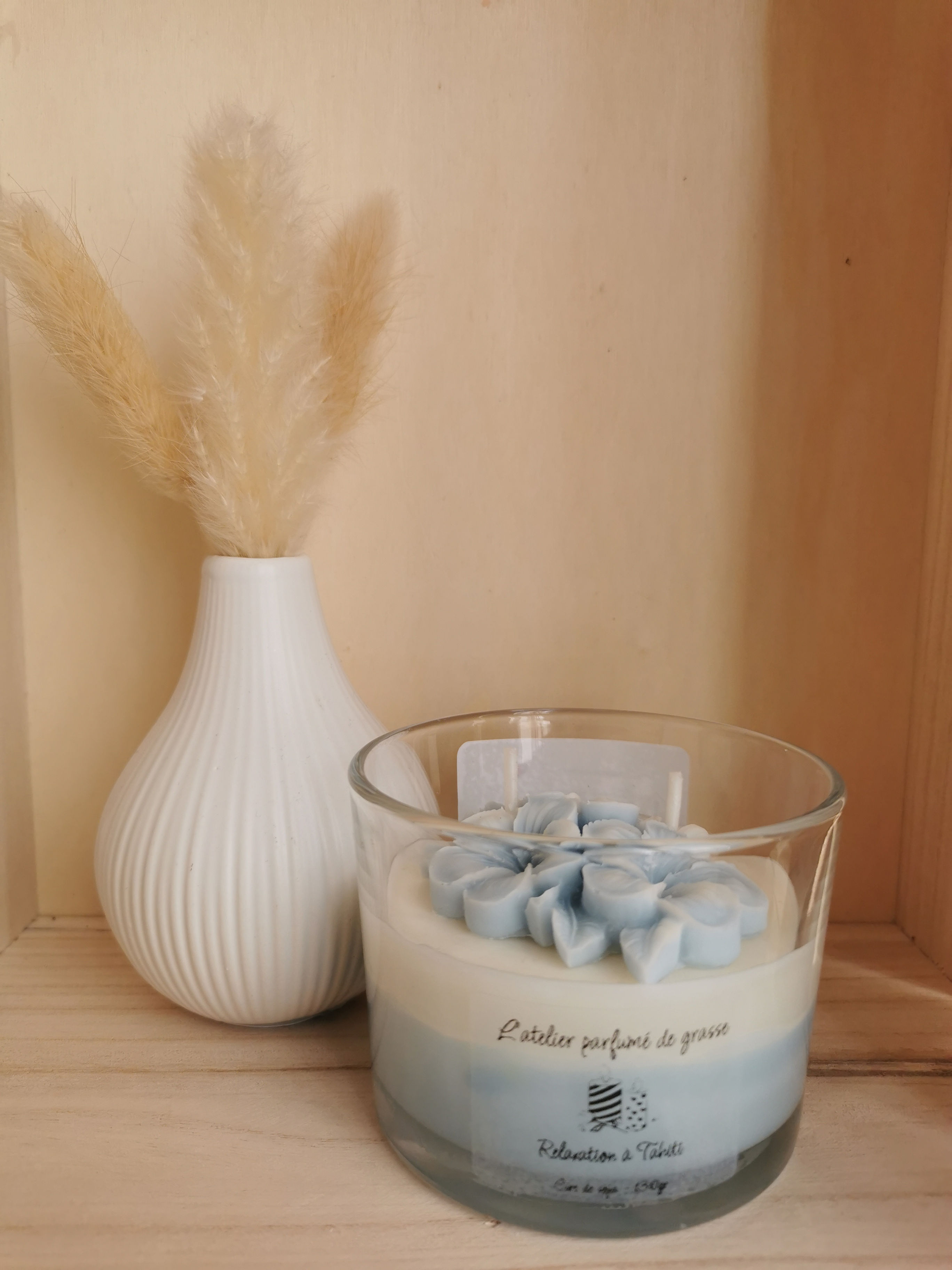 Bougie Parfumée 130gr Relaxation à Tahiti
