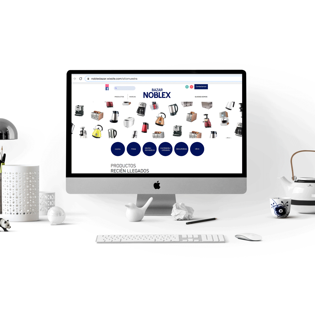 diseño de Sitio web / catálogo