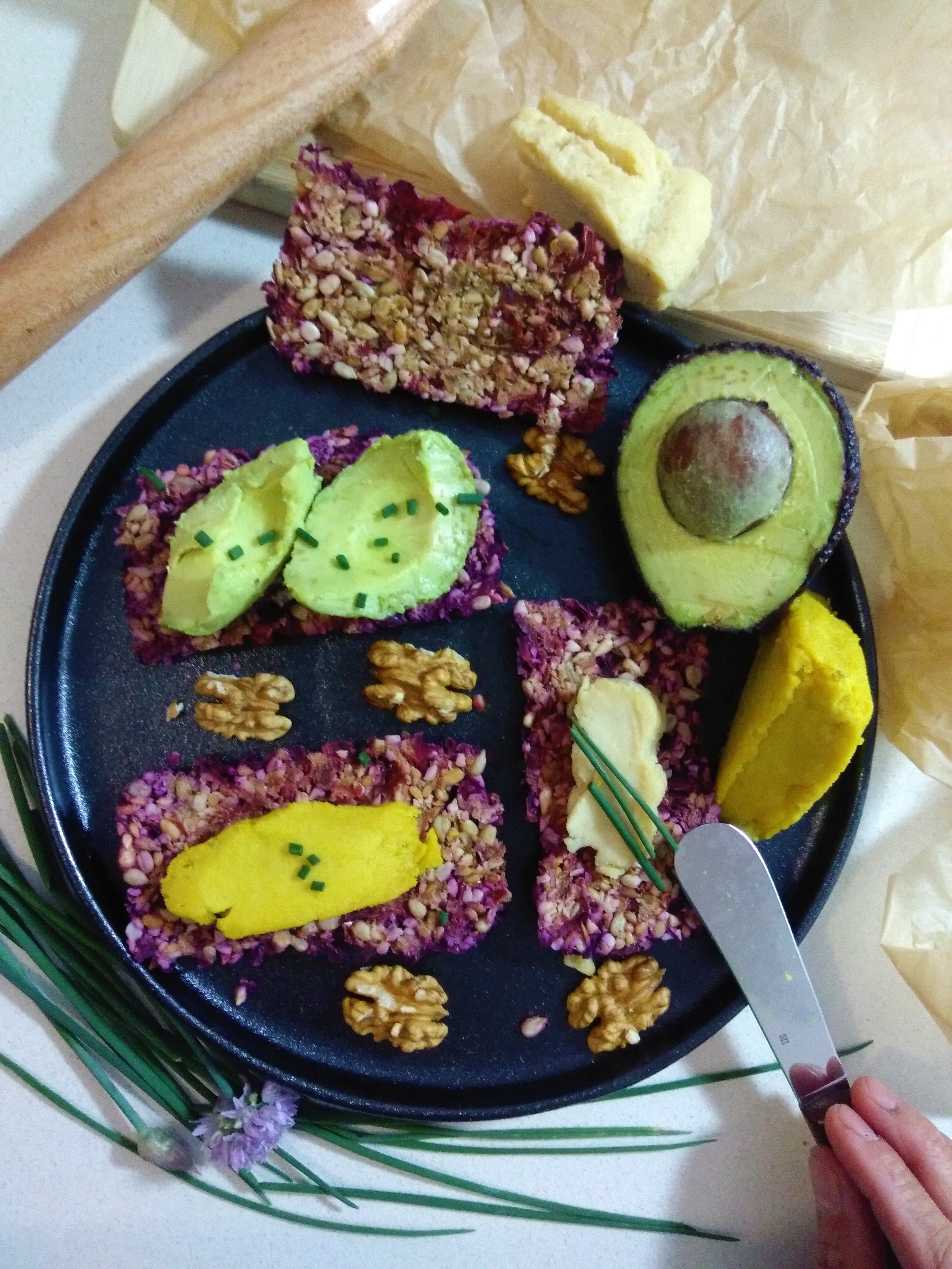 Arranged Food and Objects