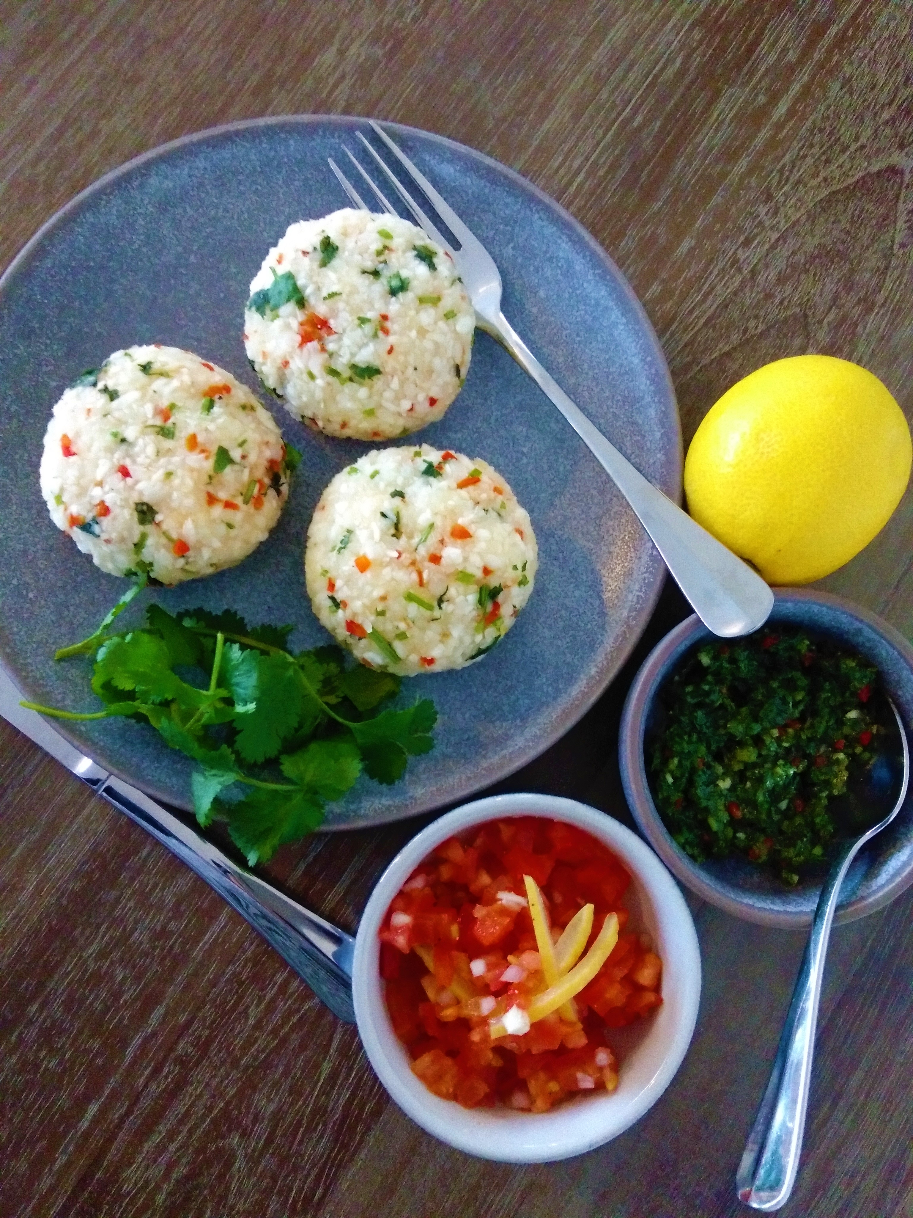 Arranged Food and Objects