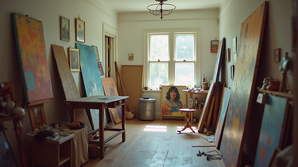 Pamela S. Douglas: Art Studio for Vibrant Expressions