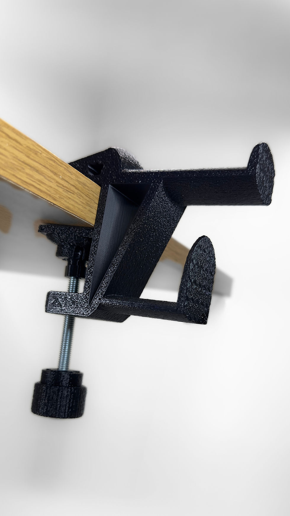 Thumbnail: Compact Desk Headset Holder – Secure Clamp for Headphones & Gaming Headsets