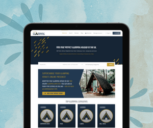 Let's Go Glamping - Website Screenshot 02