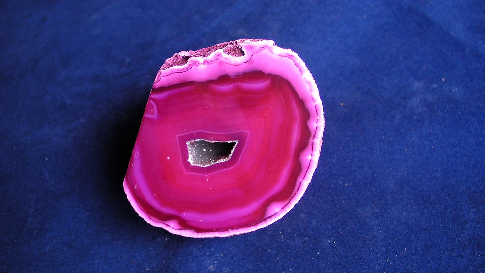 Thumbnail: PINK AGATE GEODE
