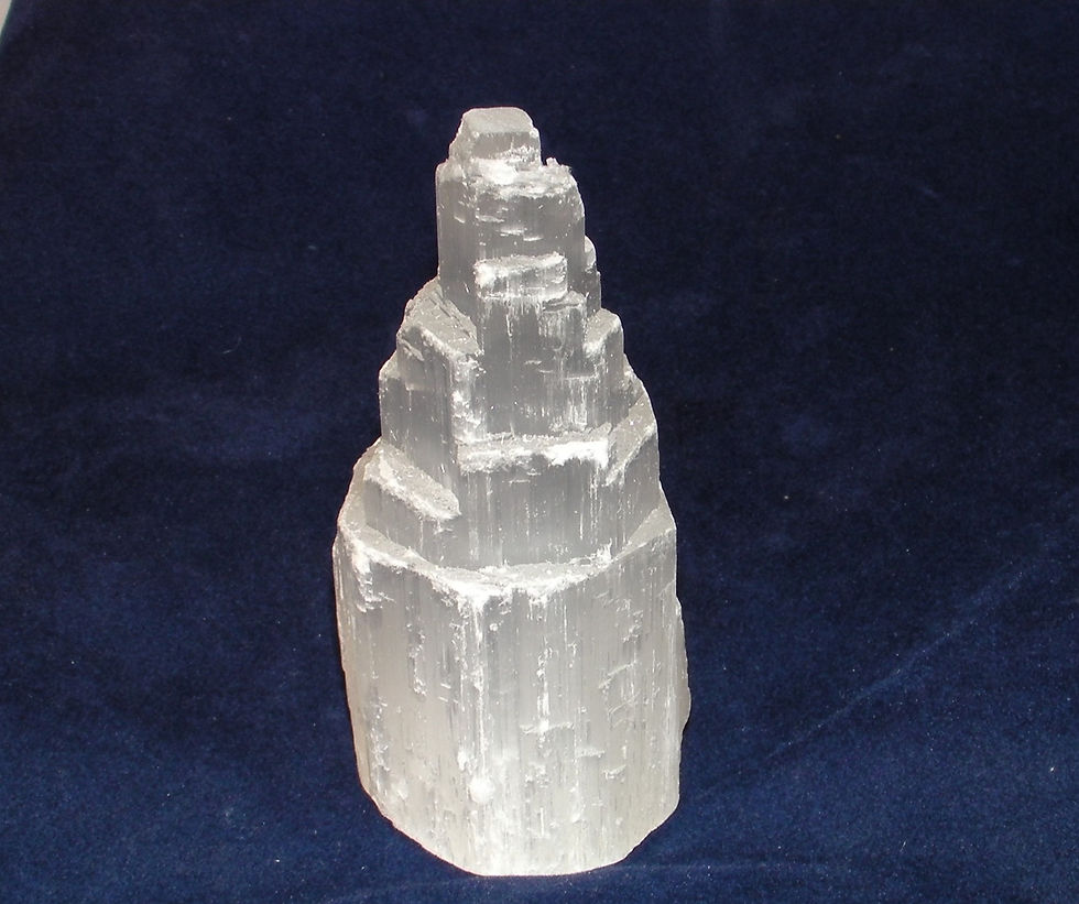 Thumbnail: Crystal set gift box Geode Crystal Agate, Amethyst, Selenite, Citrine, Quartz