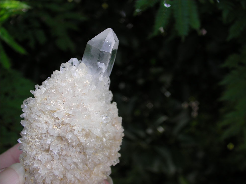 Thumbnail: Pineapple  Crystal Quartz Cluster  Natural  Quartz   143g   3"  - 80mm