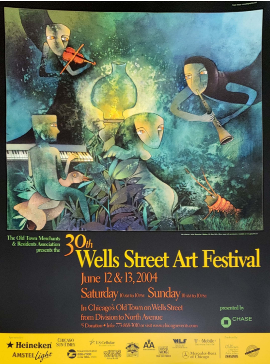 Thumbnail: Vintage Art Fest Poster (1995-2010)