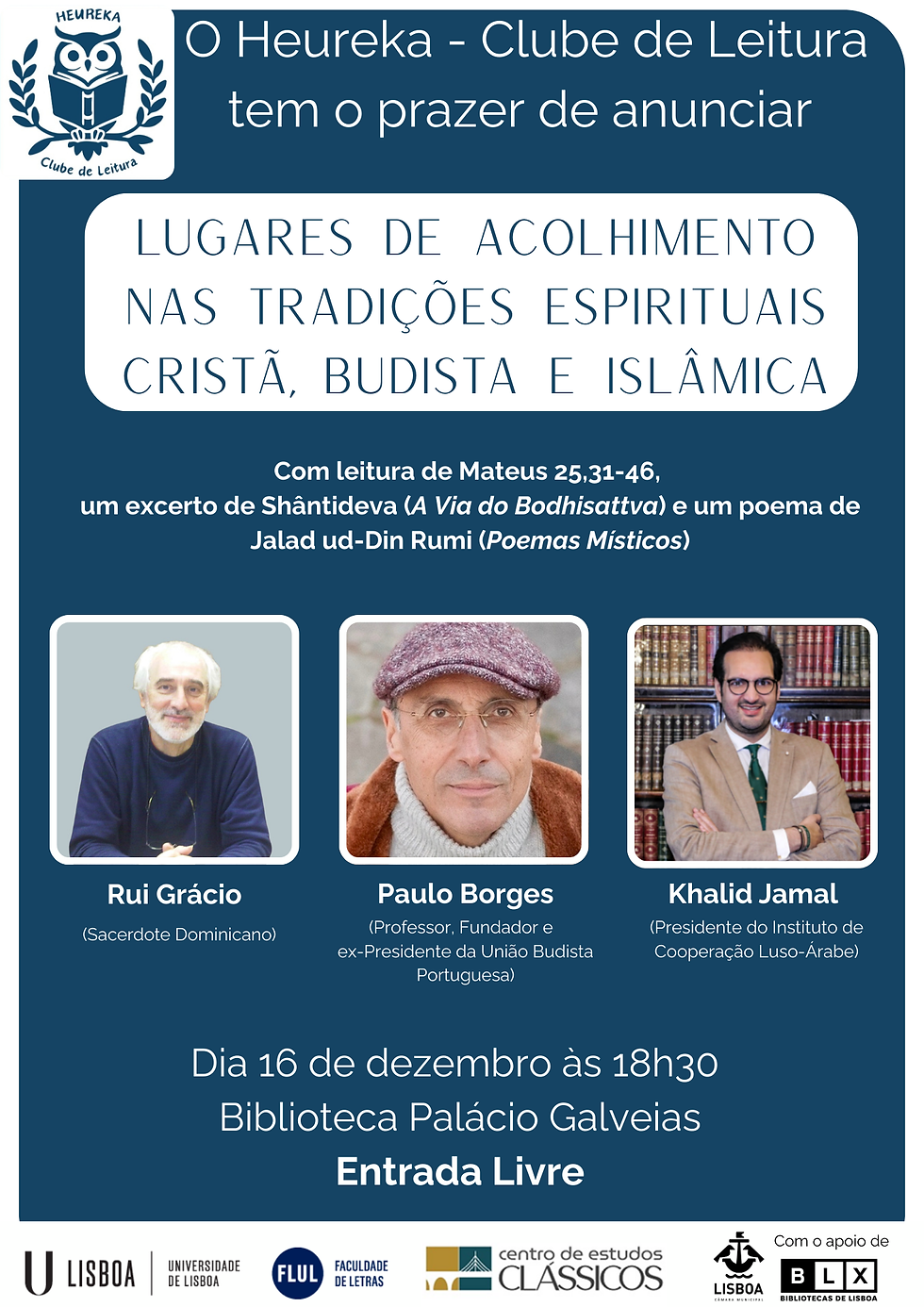 Heureka Clube de Leitura: Lugares de Acolhimento