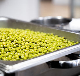 Minted peas, one of the many sides you can choose from with our roast menu.
