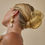 Thumbnail: Gold Seashell Hair Clip