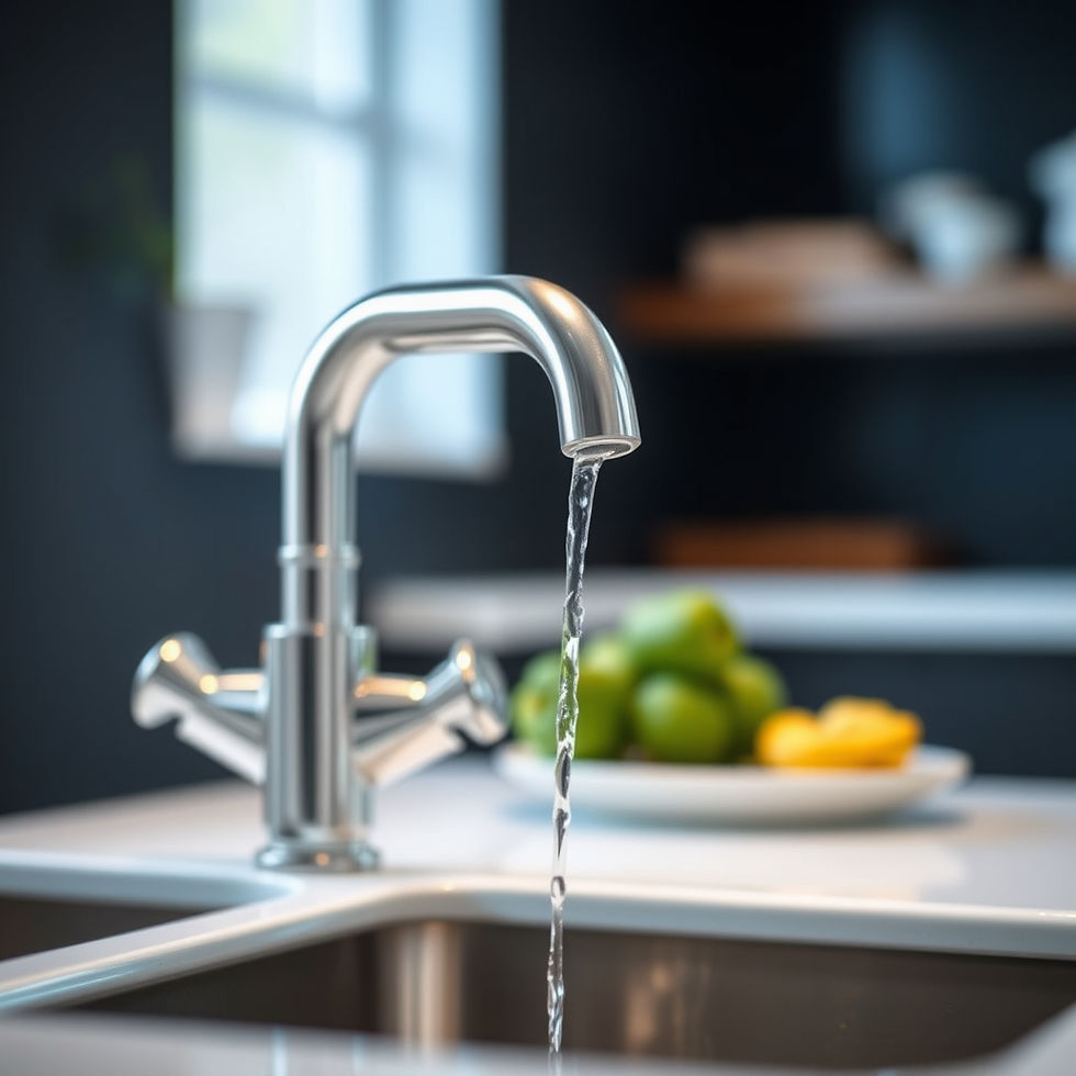 low water pressure coming out of kitchen tap