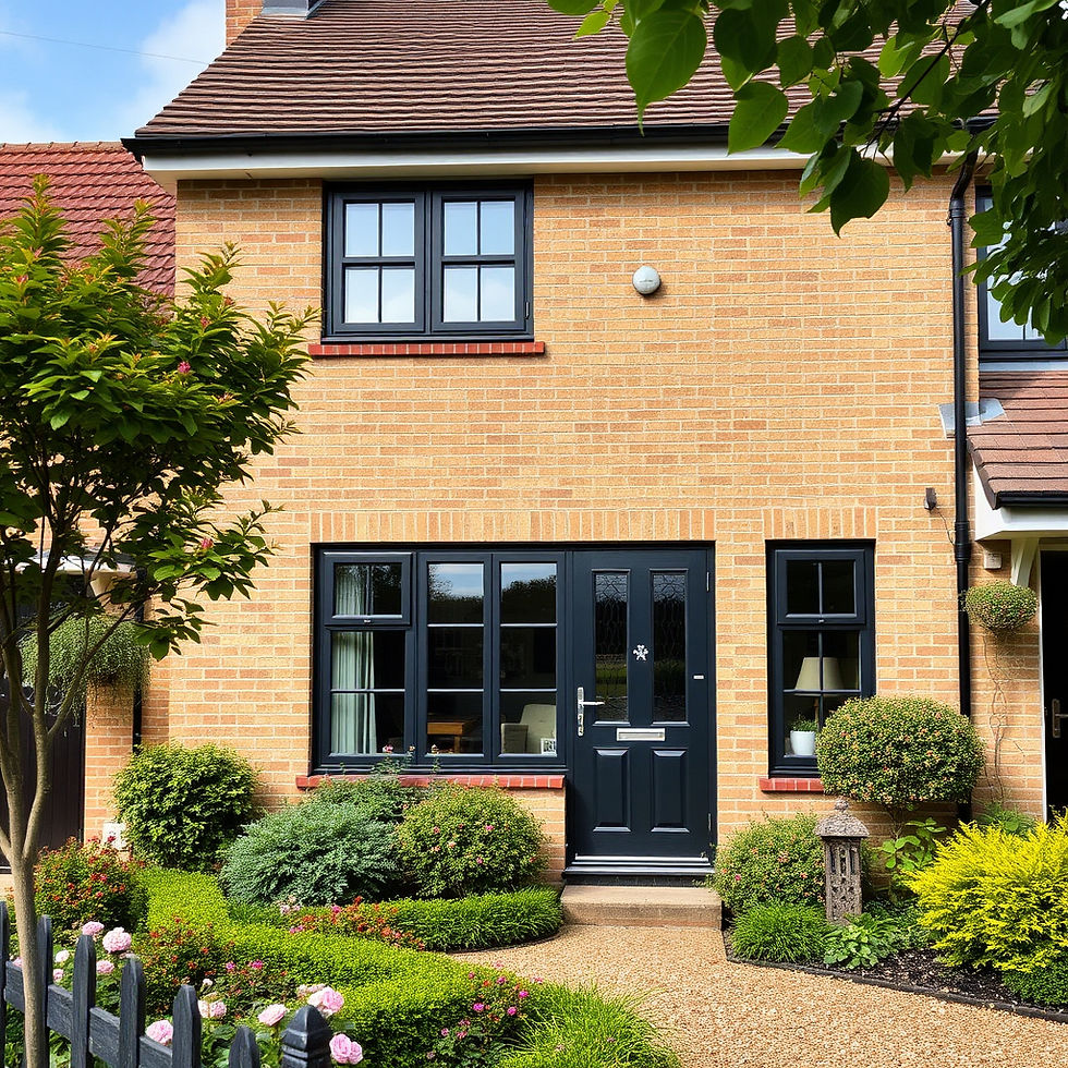 landscape of uk home with black upvc windows .jpg