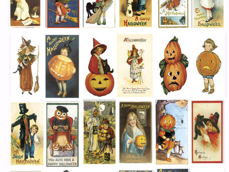 Halloween domino Set