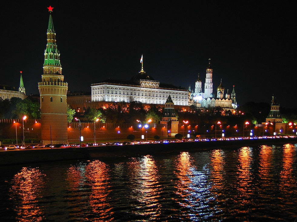 Russia night view