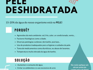 Pele mais seca no inverno?