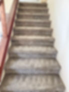 Vacuumed stairs