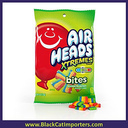Airheads Xtremes Peg 6.0 oz Rainbow Berry Bites 12ct