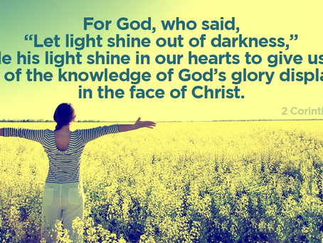 MAKE ROOM FOR THE LIGHT THAT OVERCOMES DARKNESS
