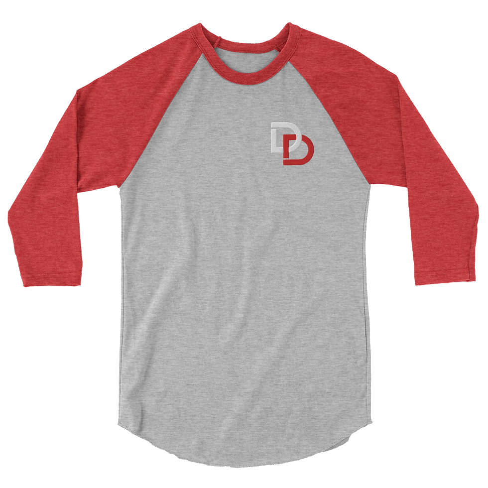 Thumbnail: DD Embroidered Baseball Tee Alt Colors