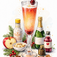 A Classic, Reimagined: The Non-Alcoholic Champagne Cocktail