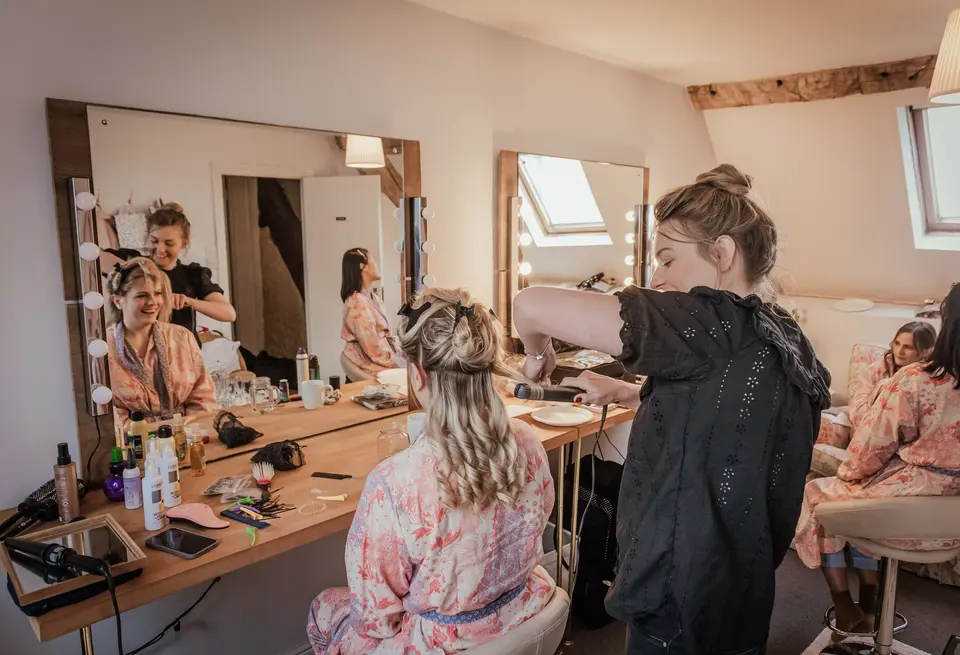 South West venues with amazing 'getting ready' hair and make up areas