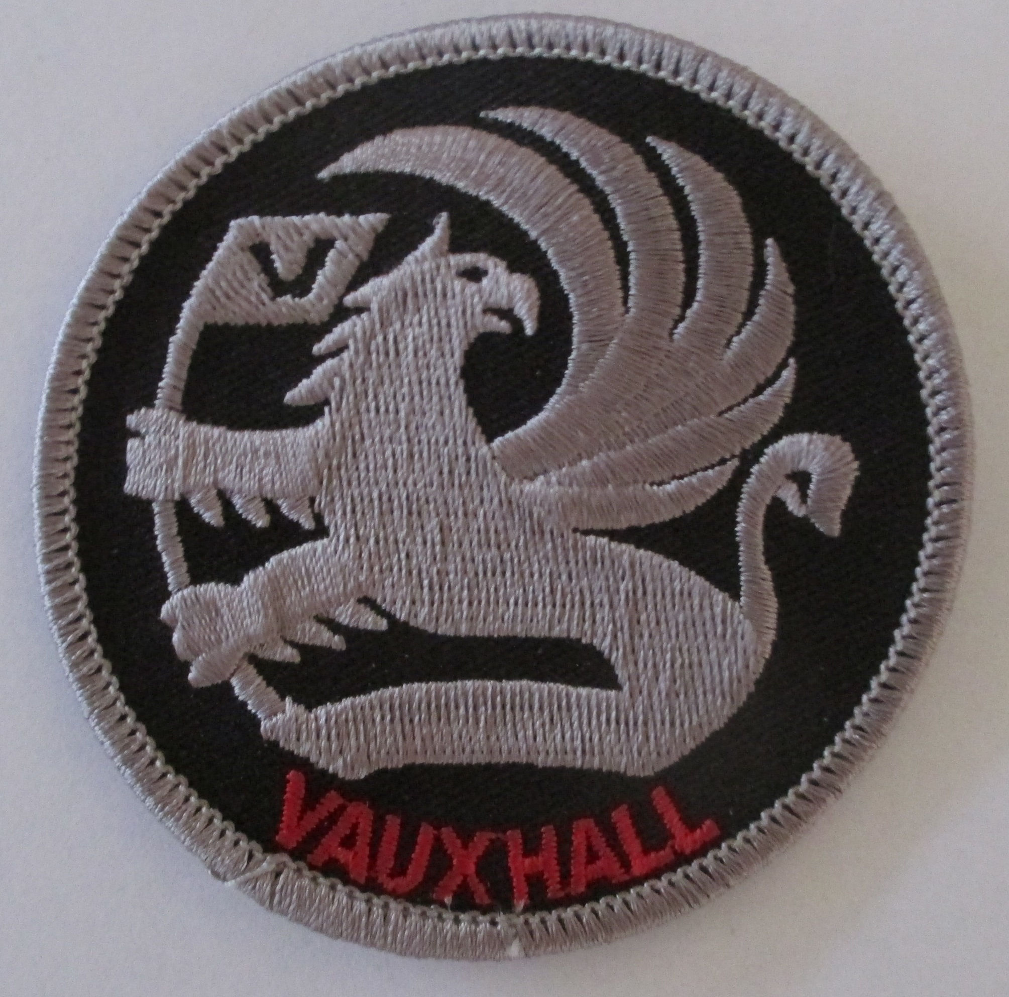 Patch - Griffin Black & Silver