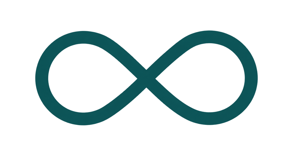 Minimal Teal Infinity Symbol.png