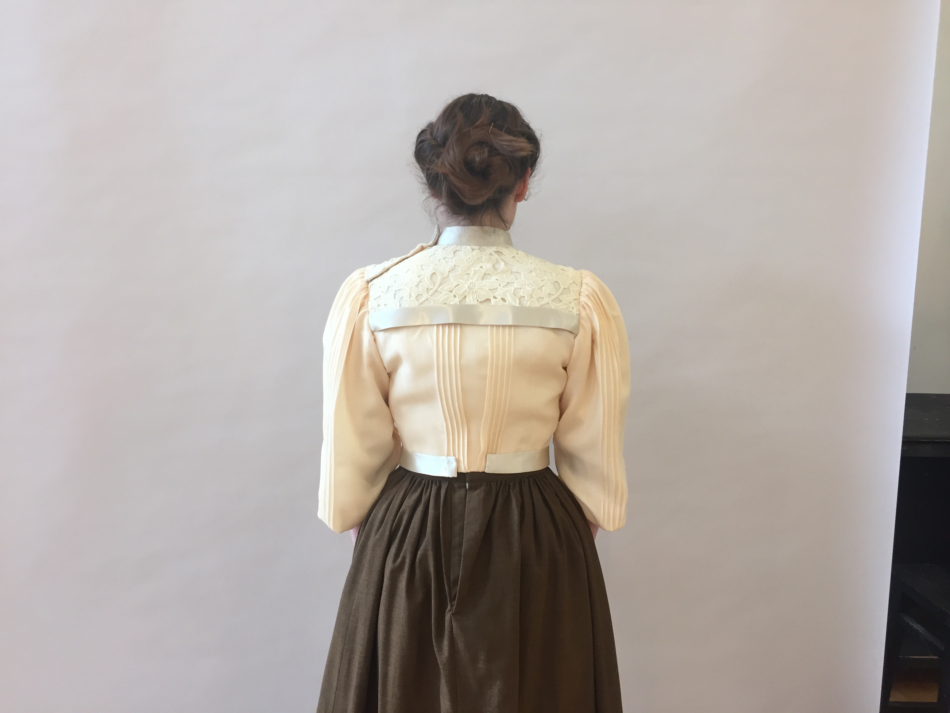 Reproduction Bodice on Model