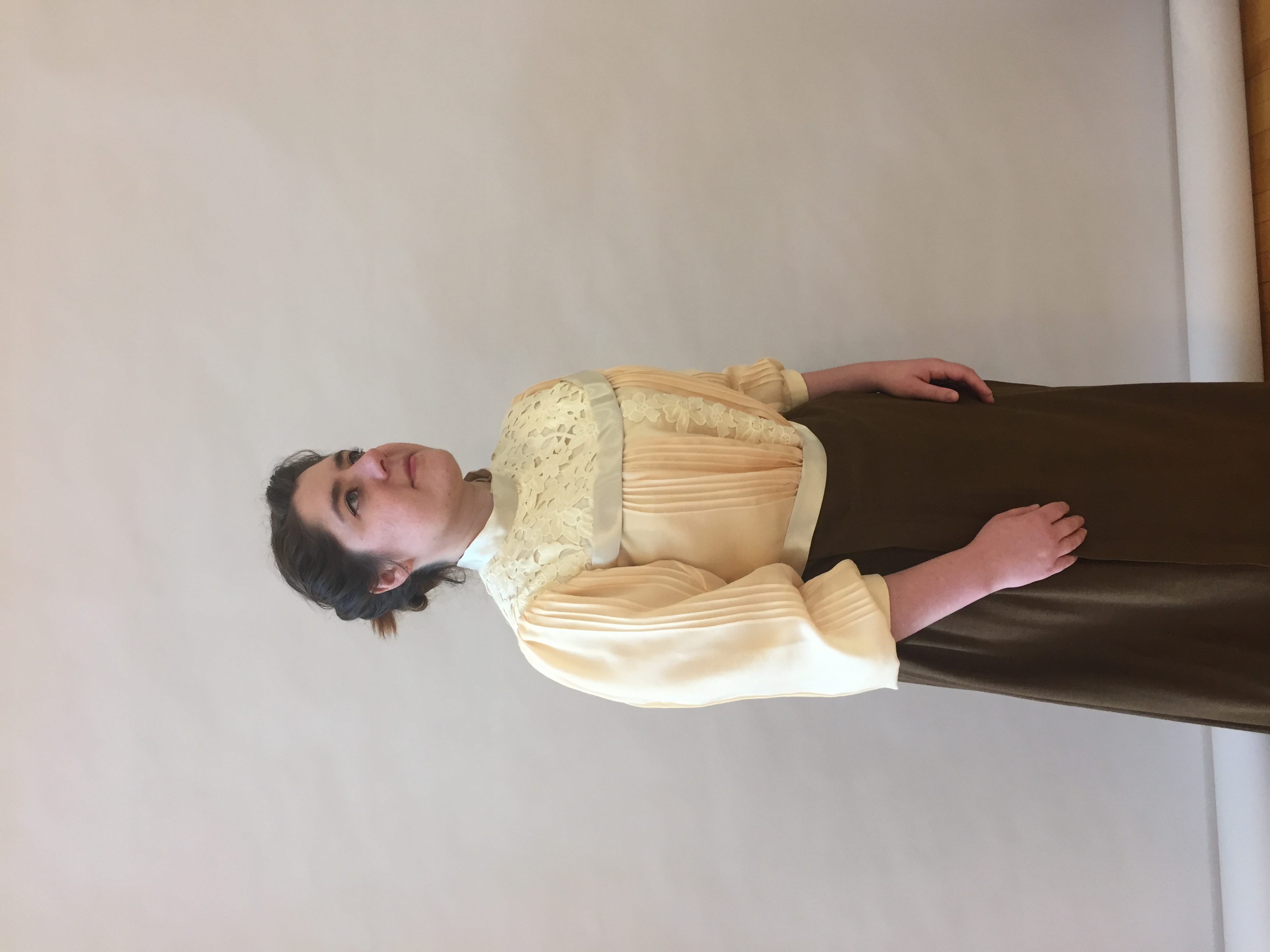 Reproduction Bodice on Model