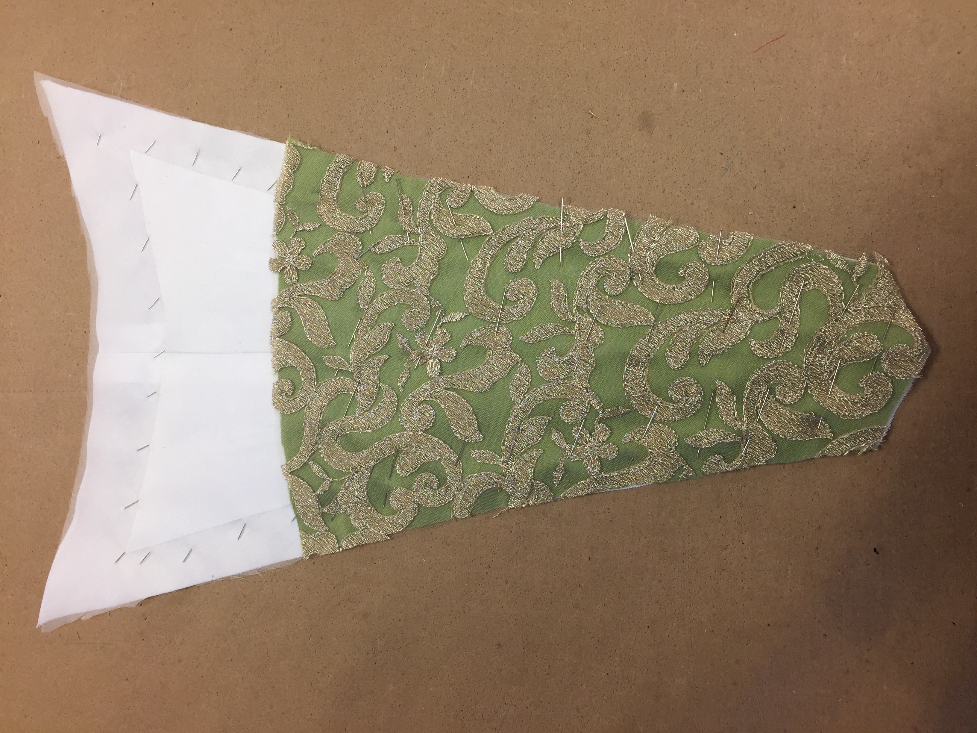 Bodice in Process