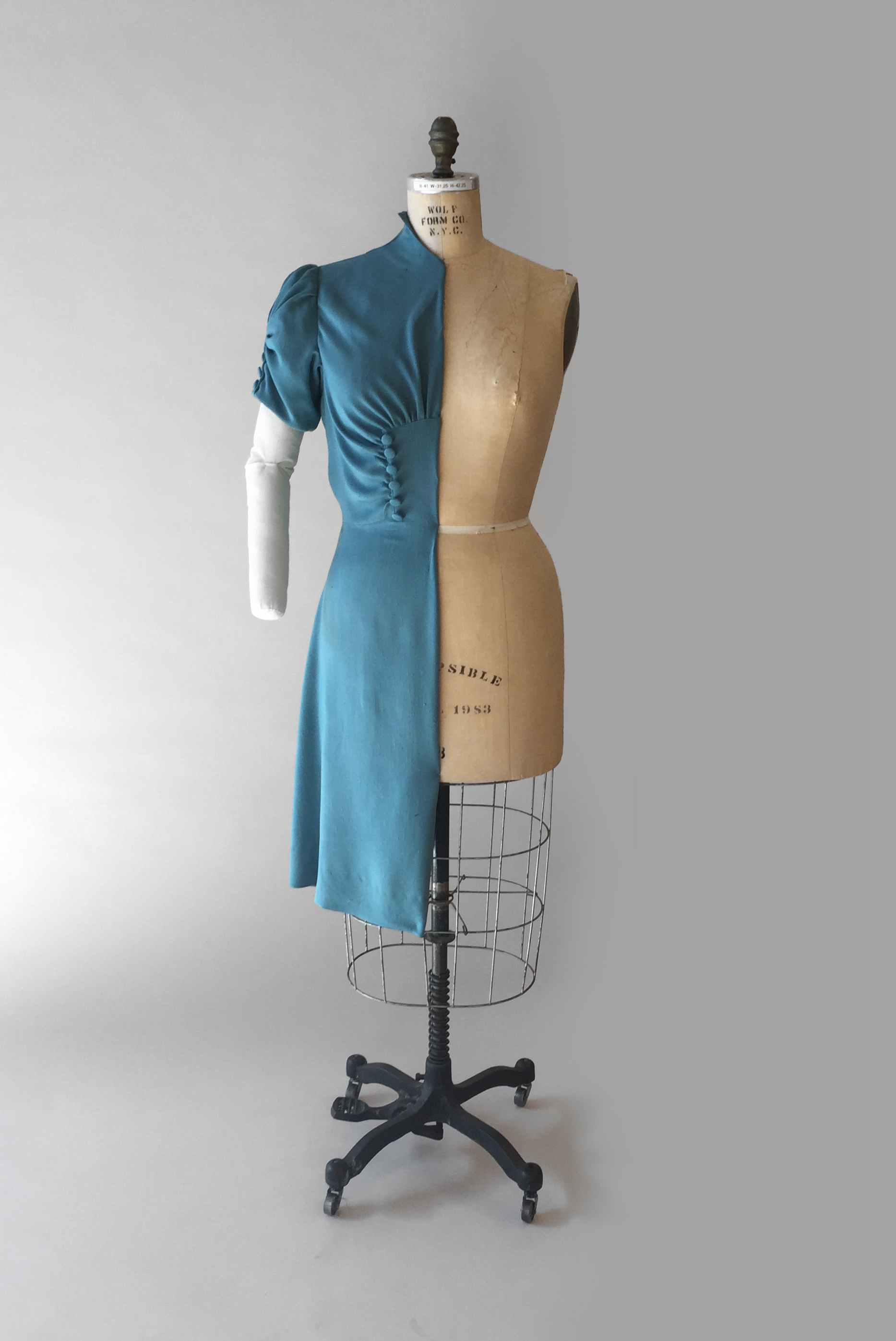 Late 1930s Day Dress