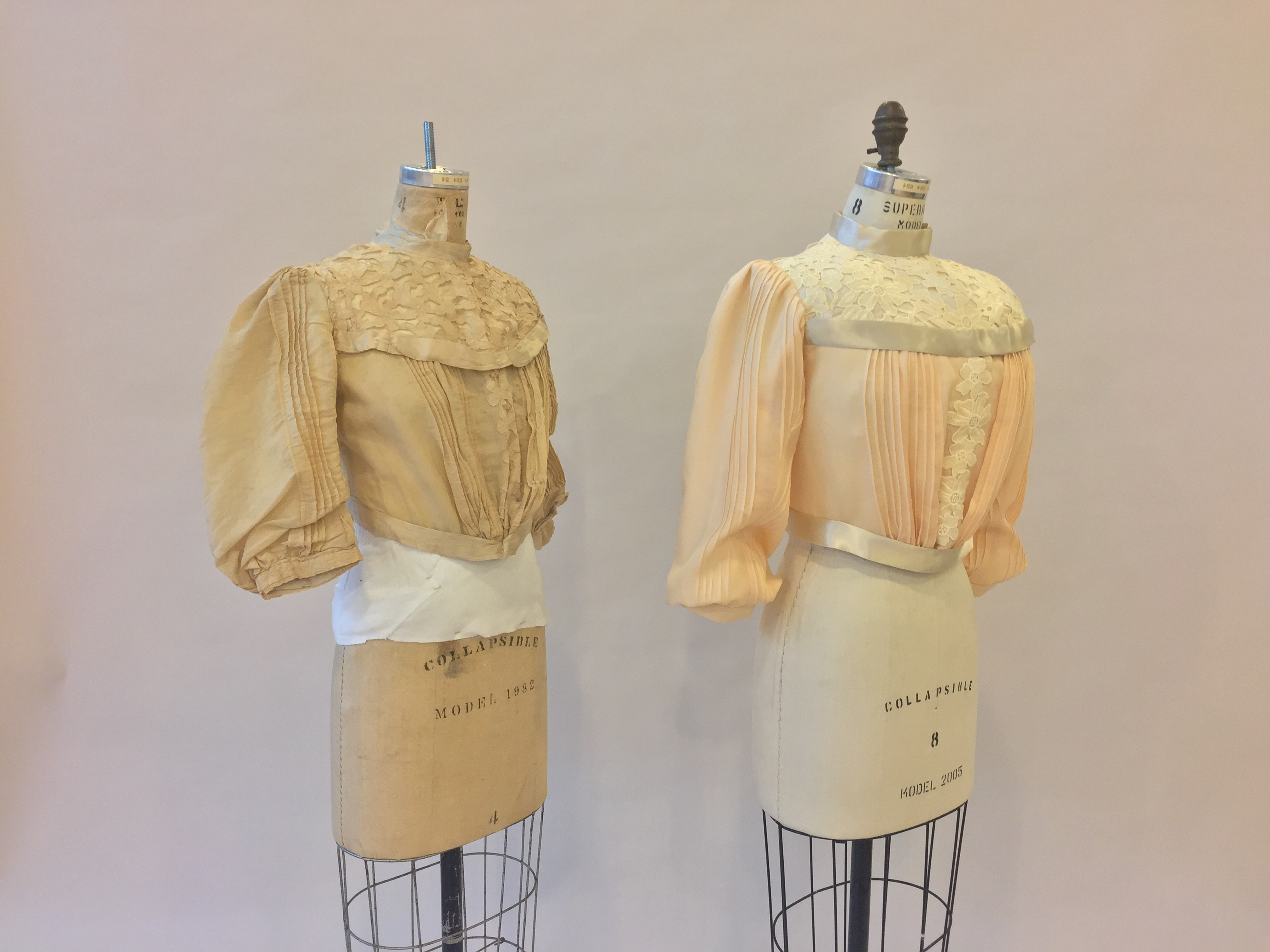 Original Bodice and Reproduction