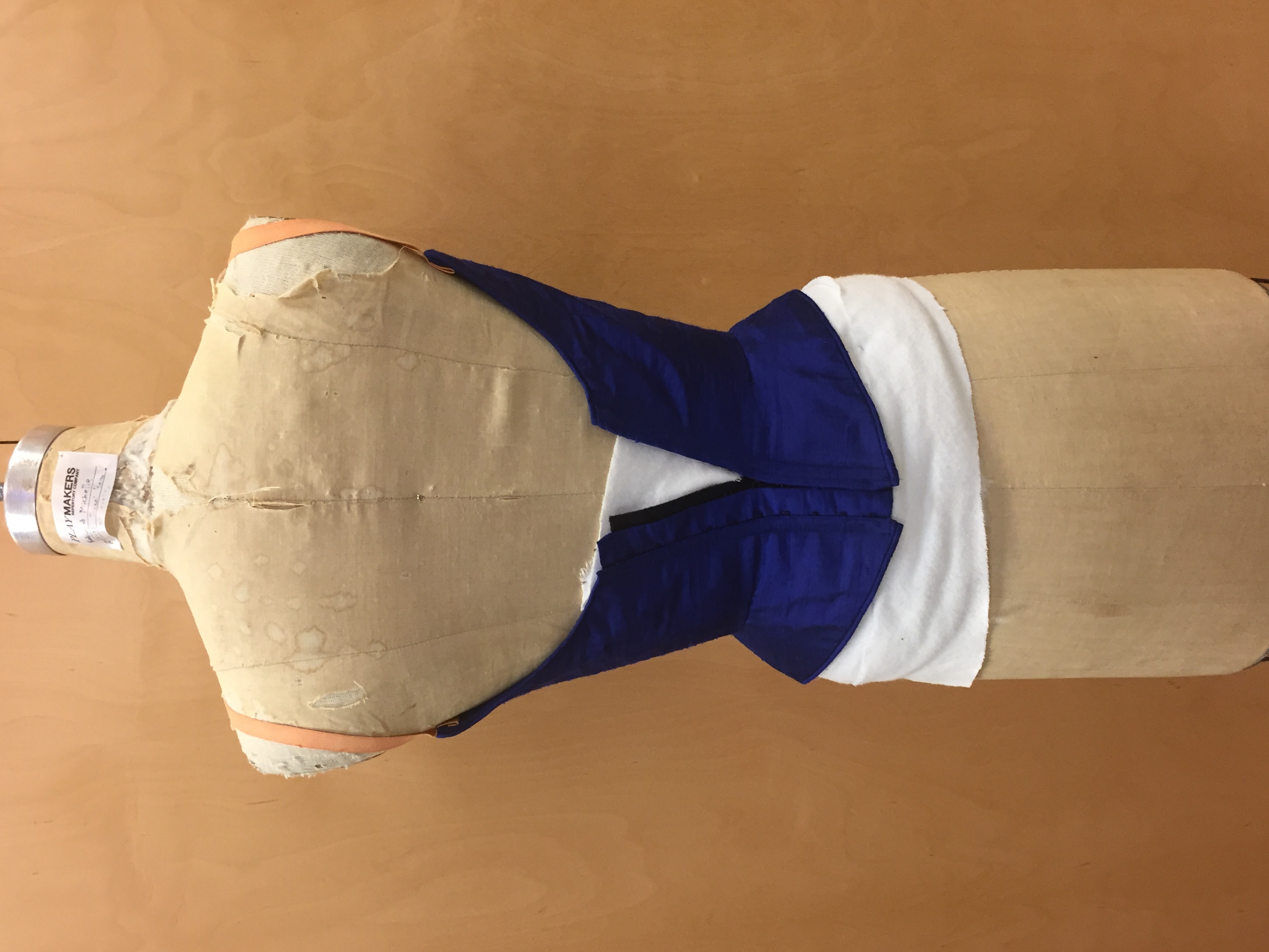 Ballet Bodice Back View