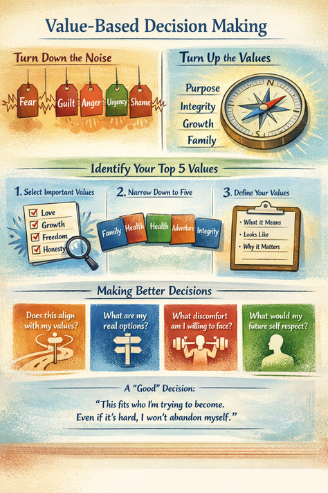Navigating Life's Decisions: The Power of Value-Based Decision Making