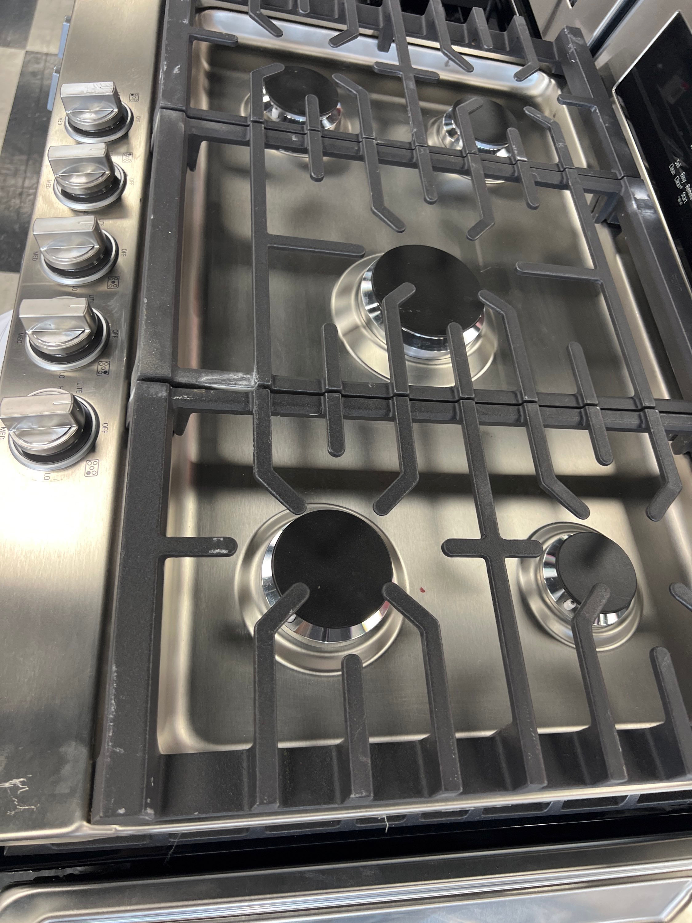 LG  30inch Stainless Steel  Gas Cooktop with Ultraheat Burner