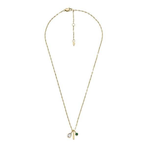 Miniaturbild: Fossil - Kette Sadie Seasonal Sparkle Edelstahl goldfarben