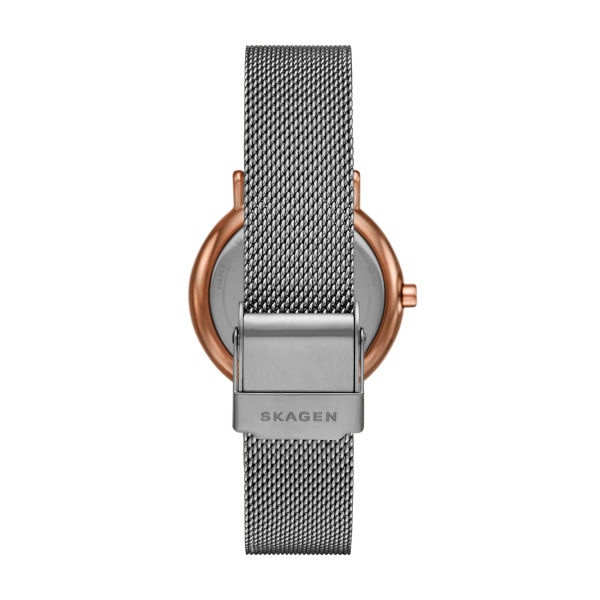 Miniaturbild: Skagen - Uhr Signatur Lille 2-Zeiger-Werk Milanaise Edelstahl anthrazit