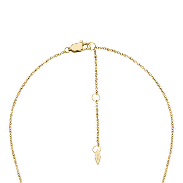 Miniaturbild: Fossil - Kette Harlow Linear Texture Edelstahl goldfarben